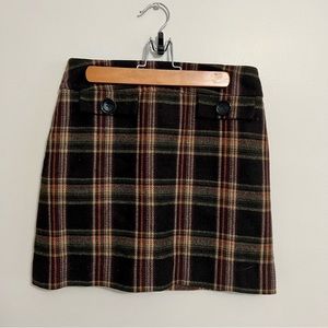 MICHAEL KORS// Fall plaid skirt